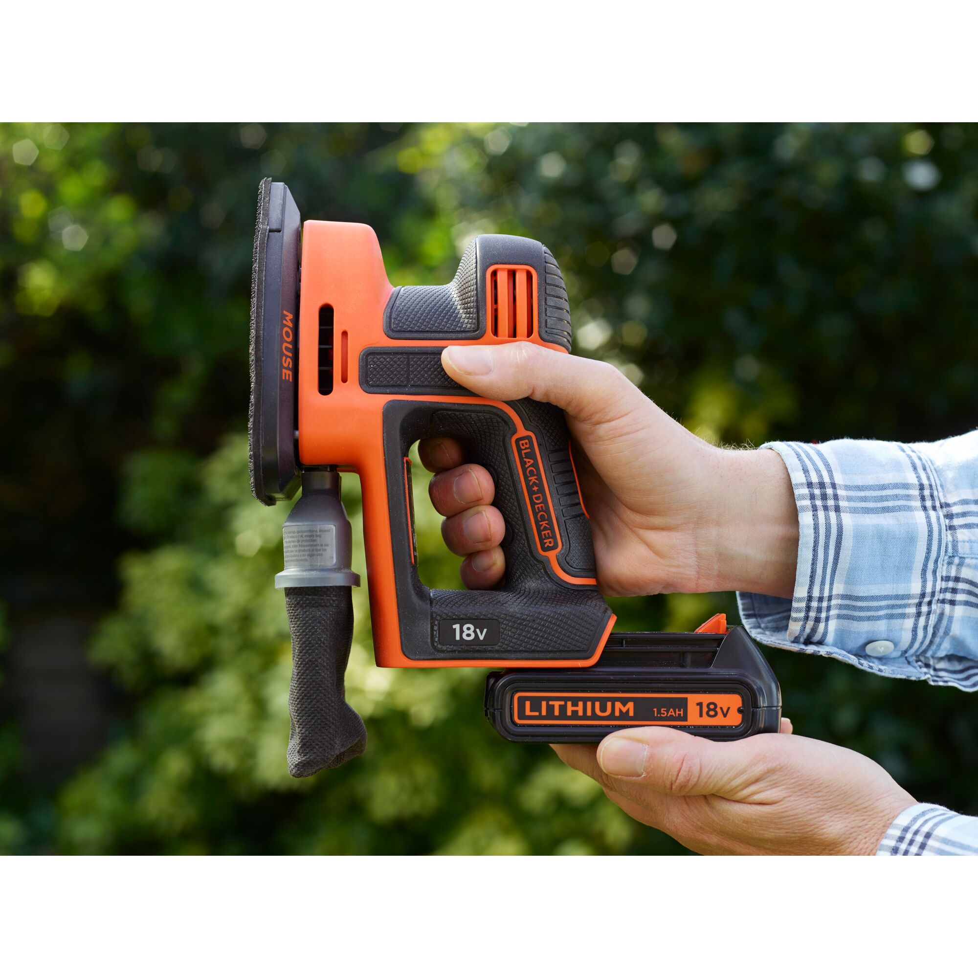 Black and decker discount 18v cordless sander