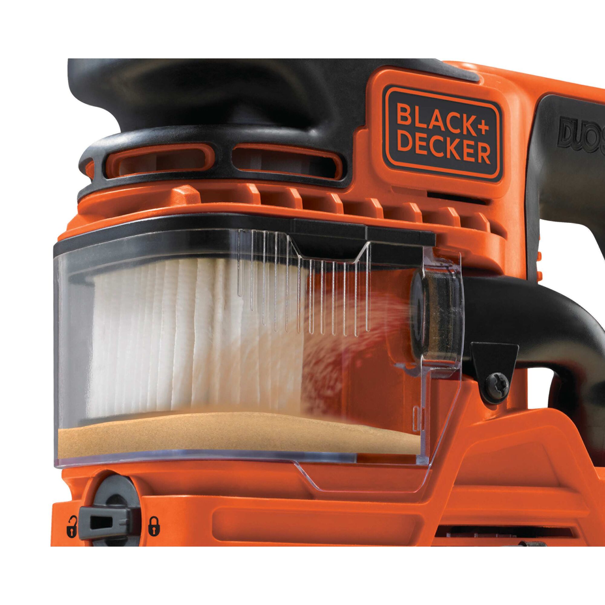 270W DUOSAND 1 3 Sheet Sander With Accessories BLACK DECKER